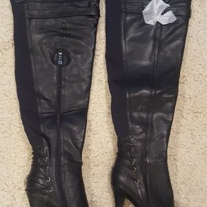 Black Over the Knee Boots